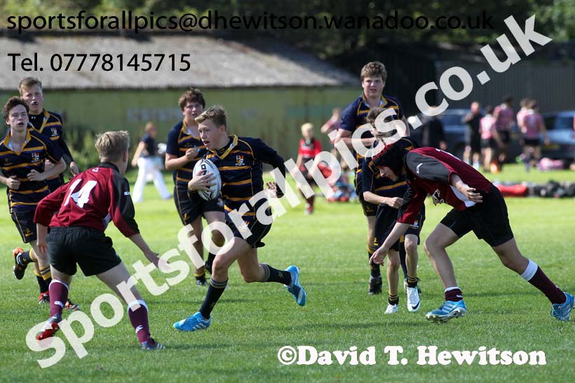 2014 Tynedale RFC School Rugby Festival. Photo: David T. Hewitson/Sports for All Pics